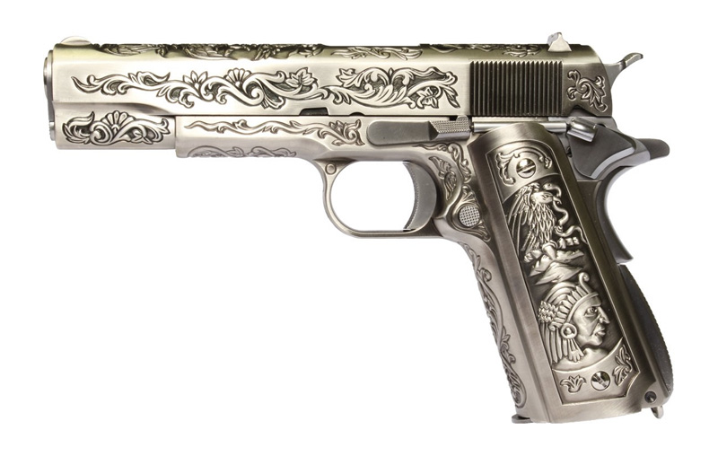 WE M1911 Classic Floral Pattern